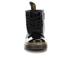 Girls' Dr. Martens Toddler Zavala Patent Boots -Combat Shop 4 16