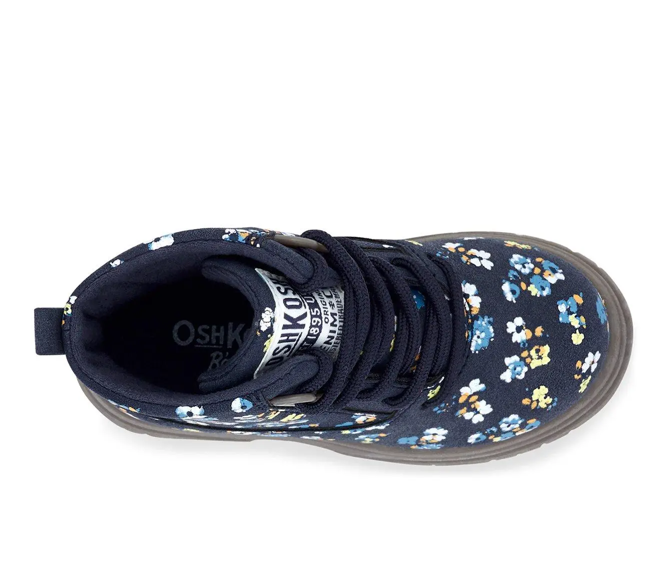 Girls' OshKosh B'gosh Toddler & Little Kid Ziomi Lace Up Boots 7 Girls' OshKosh B'gosh Toddler & Little Kid Ziomi Lace Up Boots - Image 5