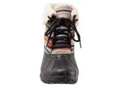 Women's Pendleton Bridger Stripe Duck Mid Rain Boots -Combat Shop 4 297