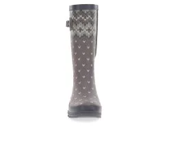 Women's Western Chief Fair Isle Tall Rain Boots -Combat Shop 4 308