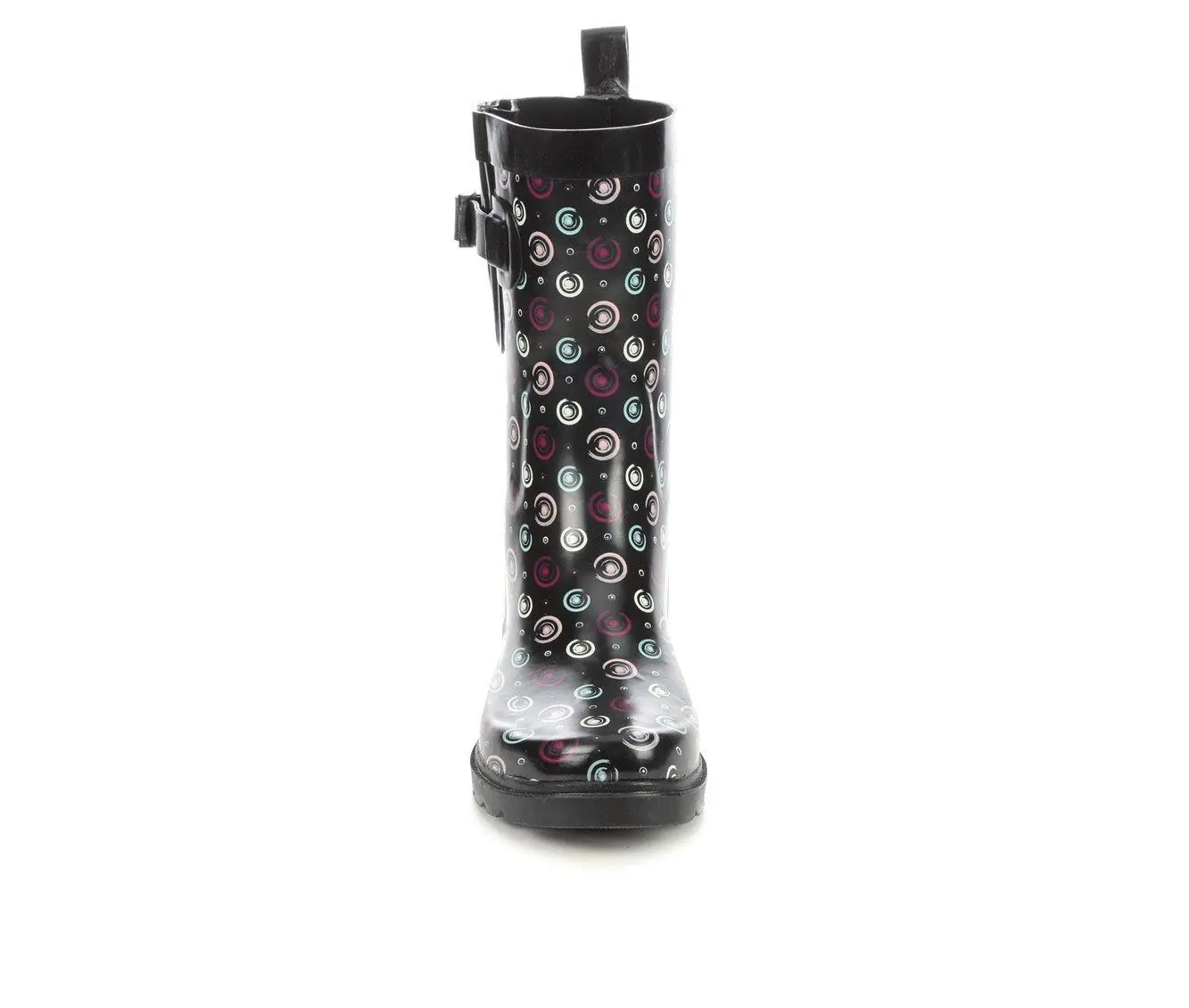 Women's Capelli New York Spiral Dot Mid Calf Rain Boots 7 Women's Capelli New York Spiral Dot Mid Calf Rain Boots - Image 5