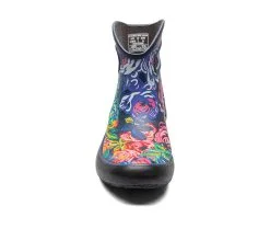 Women's Bogs Footwear Patch Ankle Rose Garden Rain Boots -Combat Shop 4 331