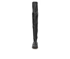 Women's New York And Company Ilaina Knee High Boots -Combat Shop 4 382