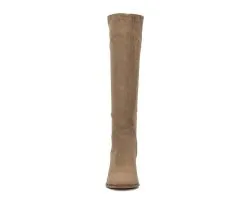 Women's Torgeis Treasure Knee High Heeled Boots -Combat Shop 4 404