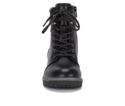 Women's Baretraps Akira Lace Up Booties -Combat Shop 4 57