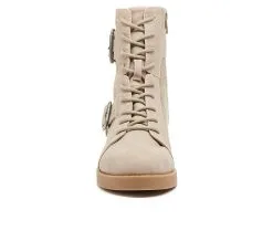 Women's Rocket Dog Pearly Combat Boots -Combat Shop 4 99