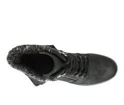 Women's Cliffs By White Mountain Mandy Lace-Up Boots -Combat Shop 5 160