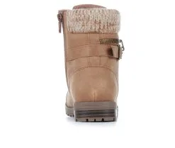 Girls' Unr8ed Little Kid & Big Kid Maeve Lace-Up Boots -Combat Shop 5 206