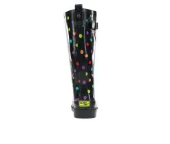 Women's Western Chief Dot City Rain Boots -Combat Shop 5 233