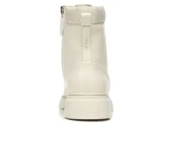 Women's Dr. Scholls Headstart Lace Up Combat Booties -Combat Shop 5 27