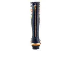Women's Pendleton Bridger Stripe Tall Rain Boots -Combat Shop 5 316