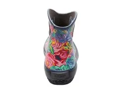 Women's Bogs Footwear Patch Ankle Rose Garden Rain Boots -Combat Shop 5 321