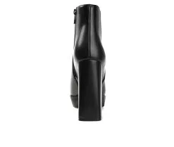 Women's Journee Collection Marnnie Heeled Platform Booties -Combat Shop 5 398